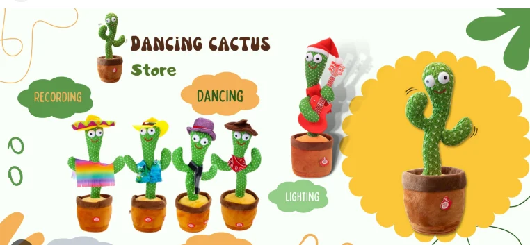 dancing cactus toy